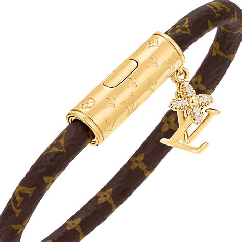 lv push bracelet monogram